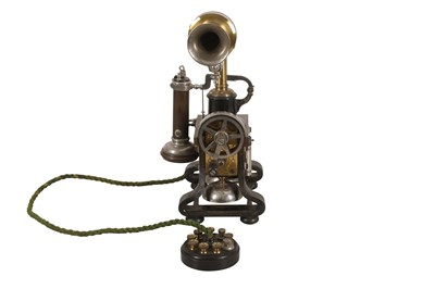 Lot 149 - A Rare Ericsson No.16/Eiffel Tower Skeletal Swing-Arm Telephone