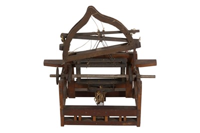 Lot 121 - William Tongue's Patent Model Of A Loom, American,1855