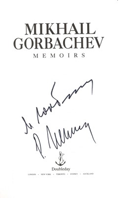 Lot 554 - Gorbachev (Mikhail) & Raisa