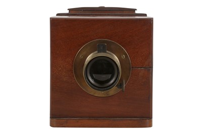 Lot 64 - A Fine English Sliding Box Wet Plate Camera c.1860s