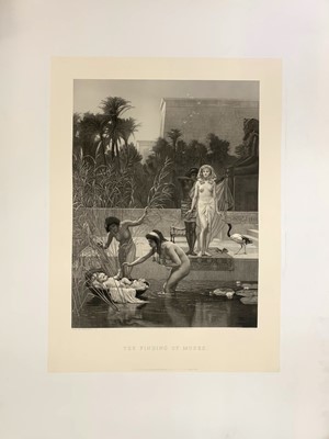 Lot 221 - FREDERICK GOODALL, R. A. & RICHARD JOSEY (ENGRAVER) The Finding of Moses
