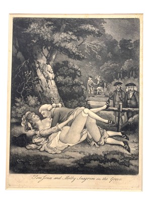 Lot 201 - G. MORLAND (AFTER), W. WARD & J. R. SMITH, ELEVEN EROTIC MEZZOTINTS