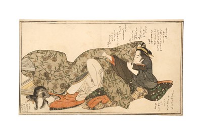 Lot 1055 - KATSUKAWA SHUNSHŌ (1726 - 1793)