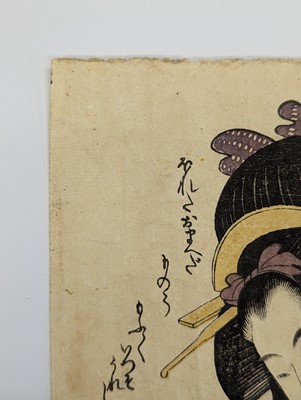 Lot 327 - KITAGAWA UTAMARO (1753 - 1806)