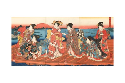 Lot 1056 - UTAGAWA KUNIYOSHI (1798 - 1861)