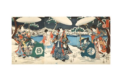 Lot 1057 - UTAGAWA KUNISADA (1786 - 1864)