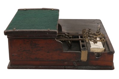 Lot 147 - A Ponting's Patent Pawnbrokers Booking Machine