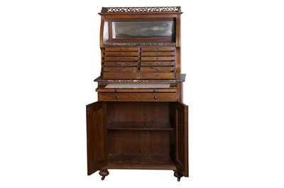 Lot 54 - A Fine Dentist's Cabinet By Cash & Sons c.1900