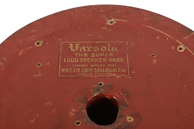 Lot 25 - A Varsola Papier Mache Loudspeaker
