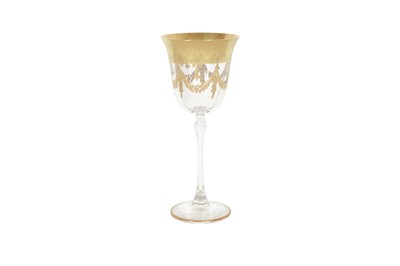 Lot 464 - GRIFFE FOR VETRERIE OF EMPOLI ITALIAN WINE GLASSES