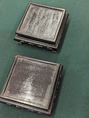 Lot 976 - A PAIR OF CHINESE CANTON ENAMEL VASES