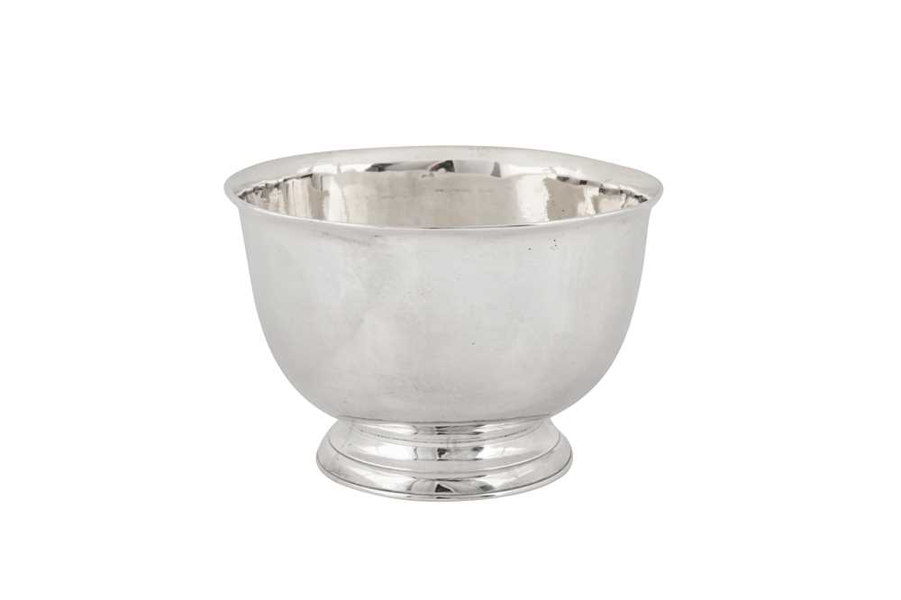 Lot 432 - A very rare George II Irish provincial silver bowl, Clonmel circa 1750 by Hercules Morgan