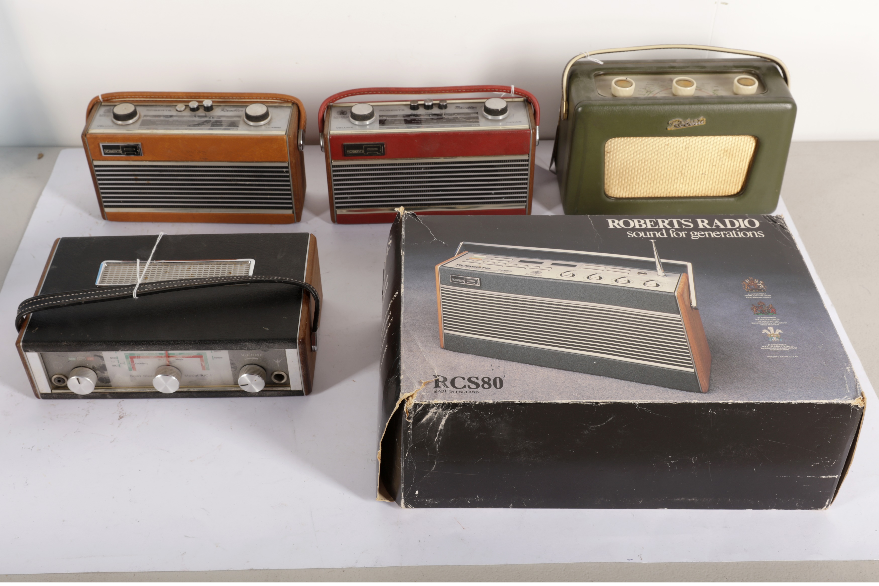 Lot 27 An Extensive Collection Of Roberts Radios