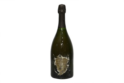 Lot 25 - Dom Perignon, Epernay, label damage, possibly 1976 vintage, one bottle
