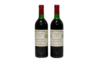 Lot 141 - Chateau Cheval Blanc, Saint Emilion 1er Grand Cru Classe, 1987, two bottles