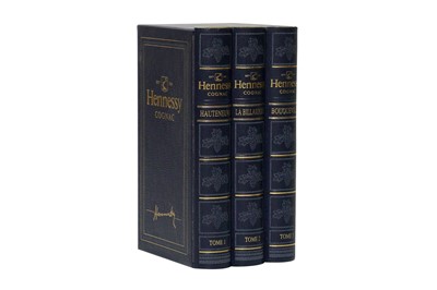 Lot 253 - Hennessy, Cognac, Library Decanter, 40% vol, 70cl, one bottle in a book form case