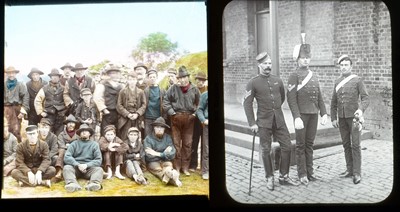 Lot 65 - A Case of Magic Lantern Slides, Many Hand-Coloured of Japan, Plus Others.