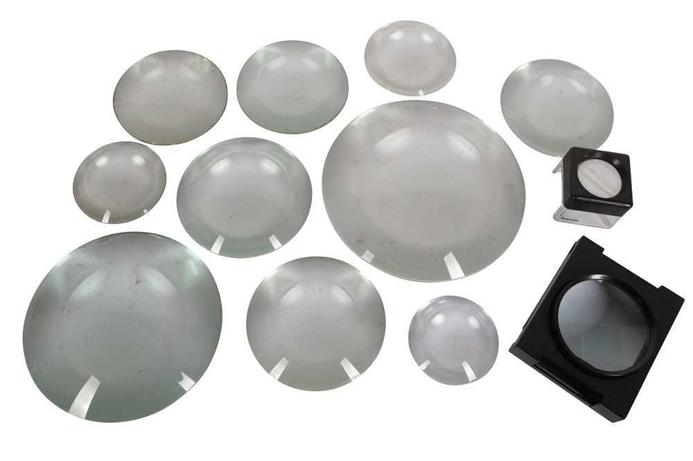 Lot 60 - A Quantity of Condenser Lenses/Magnifying