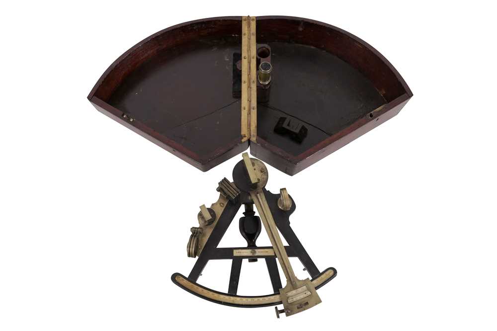 Lot 143 - A F. Walker Wooden Sextant