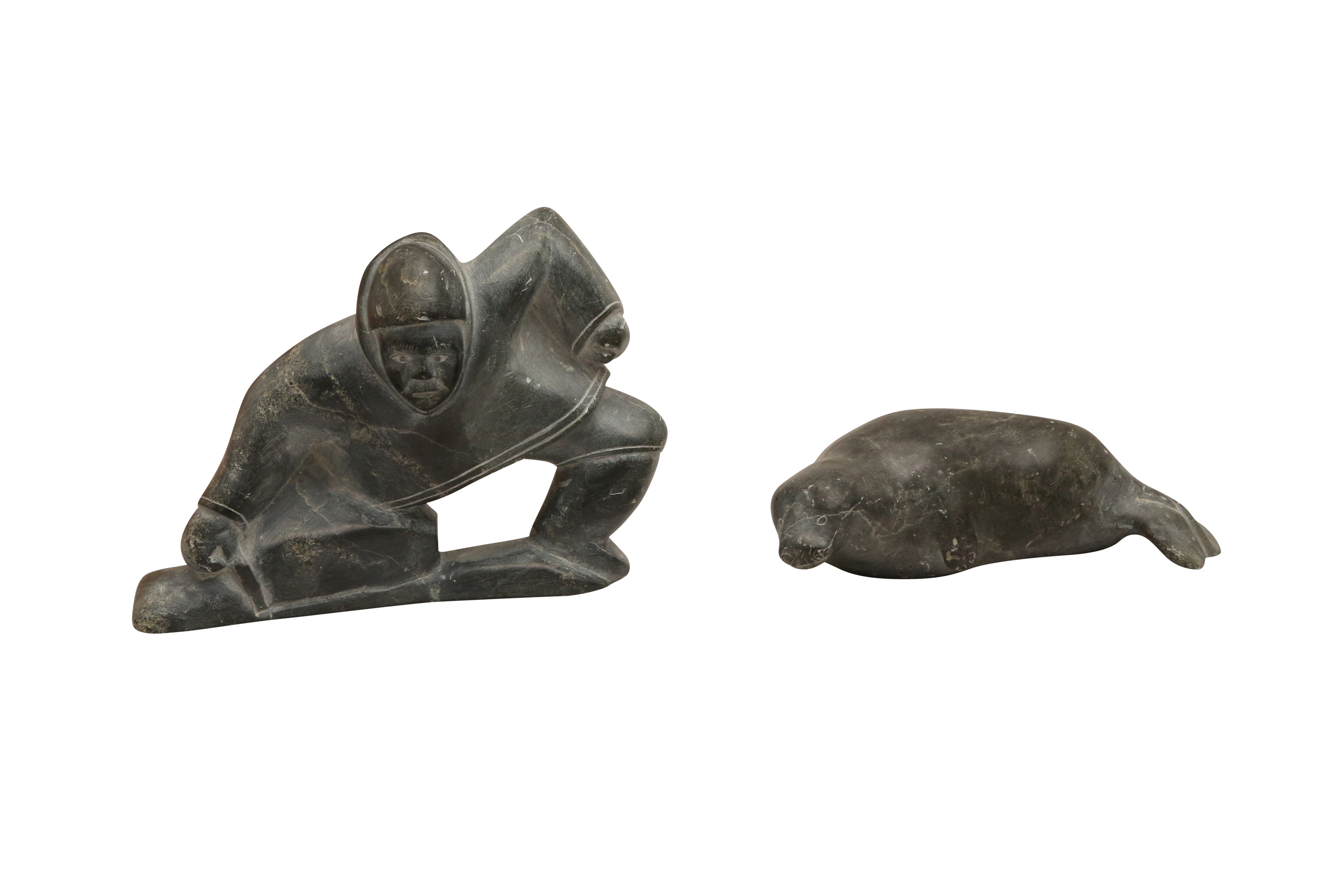 Lot 422 CANADIAN INUIT SOAPSTONE CARVINGS