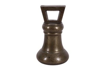 Lot 106 - A 14lb Georgian Bronze Weight