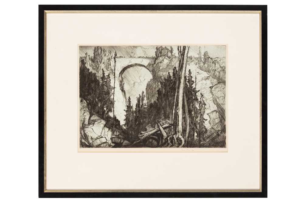 Lot 397 - Brangwyn (Sir Frank) Alpine Bridge