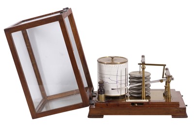 Lot 112 - A Negretti & Zambra Miniature Barograph