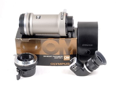 Lot 272 - Olympus OM-Mount Photomicro Adapter L & Other Accessories.