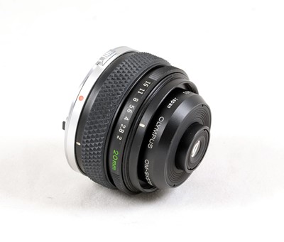 Lot 247 - An Olympus Auto-Macro 20mm f2 Lens.