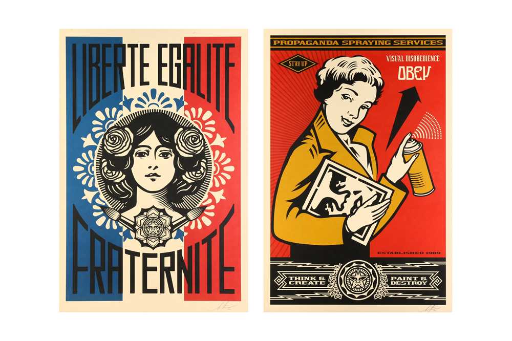 Lot 341 - SHEPARD FAIREY (AMERICAN B. 1970)