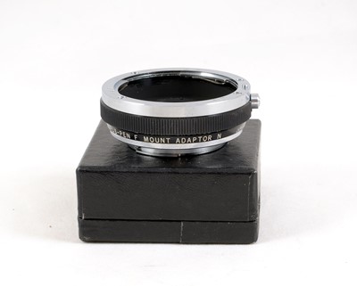 Lot 123 - Olympus Pen F Mount Adapter for Nikon (F) Lenses.