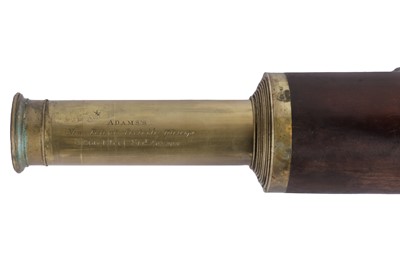 Lot 155 - An Adam's New Patent Portable Telescope c.1800