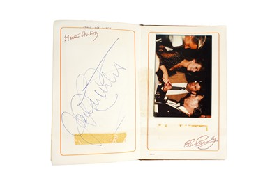 Lot 311 - Autograph Album.- Entertainers & Actors