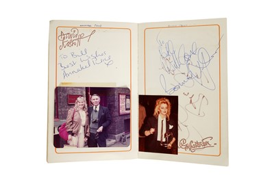 Lot 311 - Autograph Album.- Entertainers & Actors