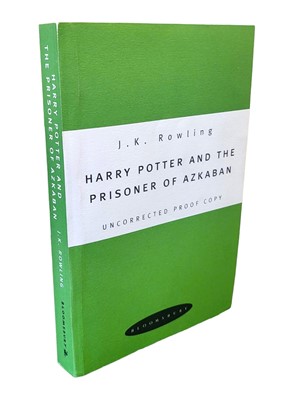 Lot 257 - Rowling. Harry Potter and the Prisoner of Azkaban, uncorrected proof