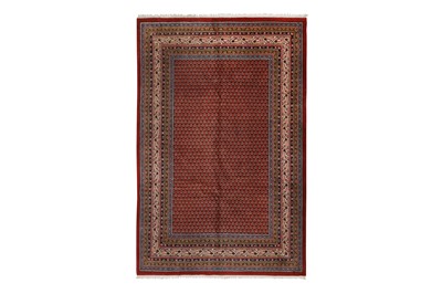 Lot 86 - A FINE SAROUK CARPET, WEST PERSIA