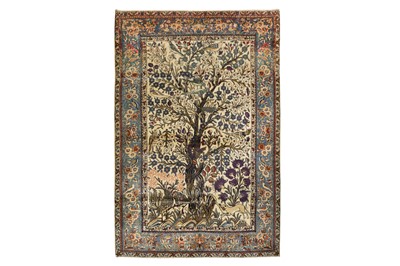 Lot 65 - A FINE TEHARAN RUG, NORTH PERSIA