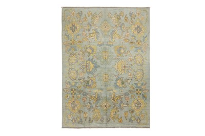 Lot 64 - A FINE USHAK DESIGN CARPET