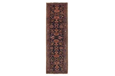 Lot 5 - AN UNUSUAL NORTH-WEST PERSIAN RUNNER