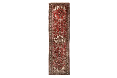 Lot 84 - A HAMADAN RUNNER, WEST PERSIA