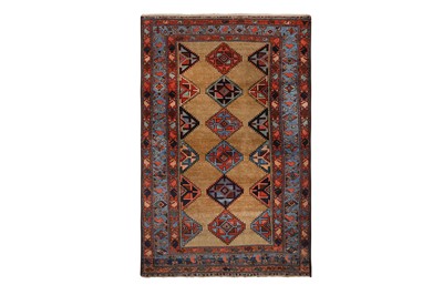 Lot 46 - AN ANTIQUE WEST PERSIAN RUG