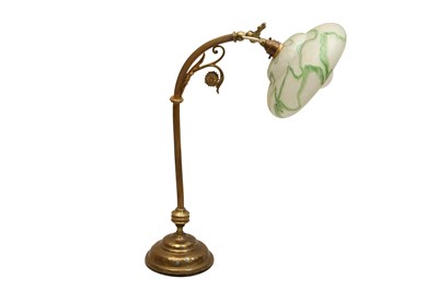 Lot 326 - A BRASS TABLE LAMP, CIRCA 1920S