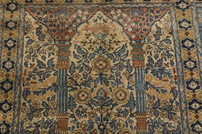 Lot 53 - A FINE TABRIZ CARPET OF GARDEN DESIGN, NORTH-WEST PERSIA