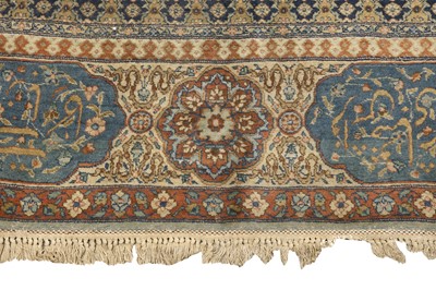 Lot 53 - A FINE TABRIZ CARPET OF GARDEN DESIGN, NORTH-WEST PERSIA