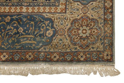 Lot 53 - A FINE TABRIZ CARPET OF GARDEN DESIGN, NORTH-WEST PERSIA