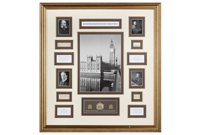 Lot 539 - British Prime Ministers.