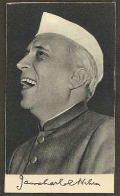 Lot 575 - Nehru (Jawaharlal)