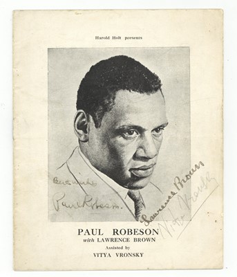 Lot 501 - Robeson (Paul)