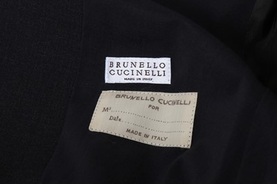 Lot 113 - Brunello Cucinelli Charcoal Wool Jacket - Size 44
