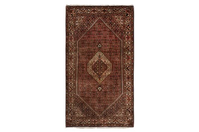 Lot 72 - A FINE LARGE BIJAR RUG, NORTH-WEST PERSIA